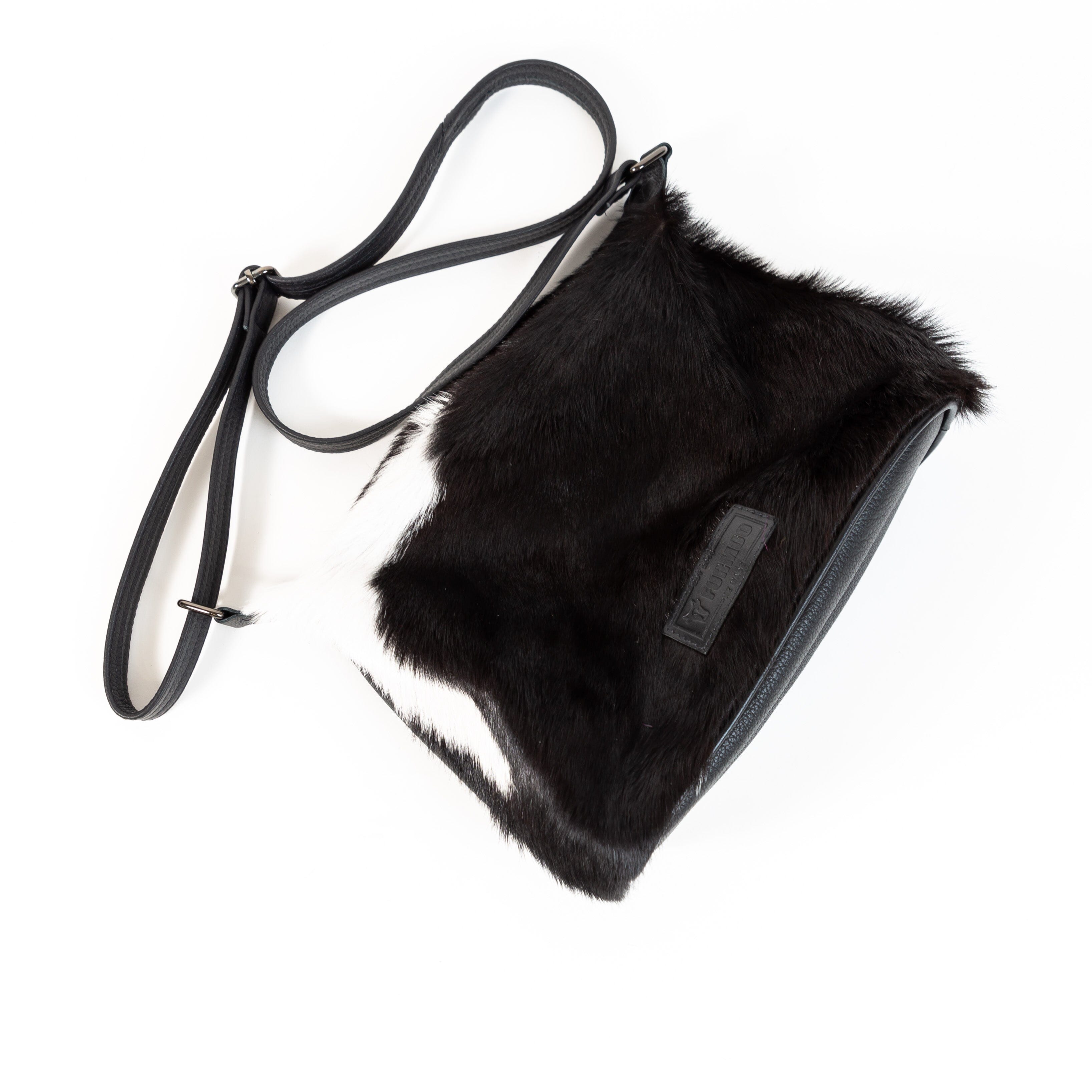 Cowhide Ms Monroe Crossbody Bag