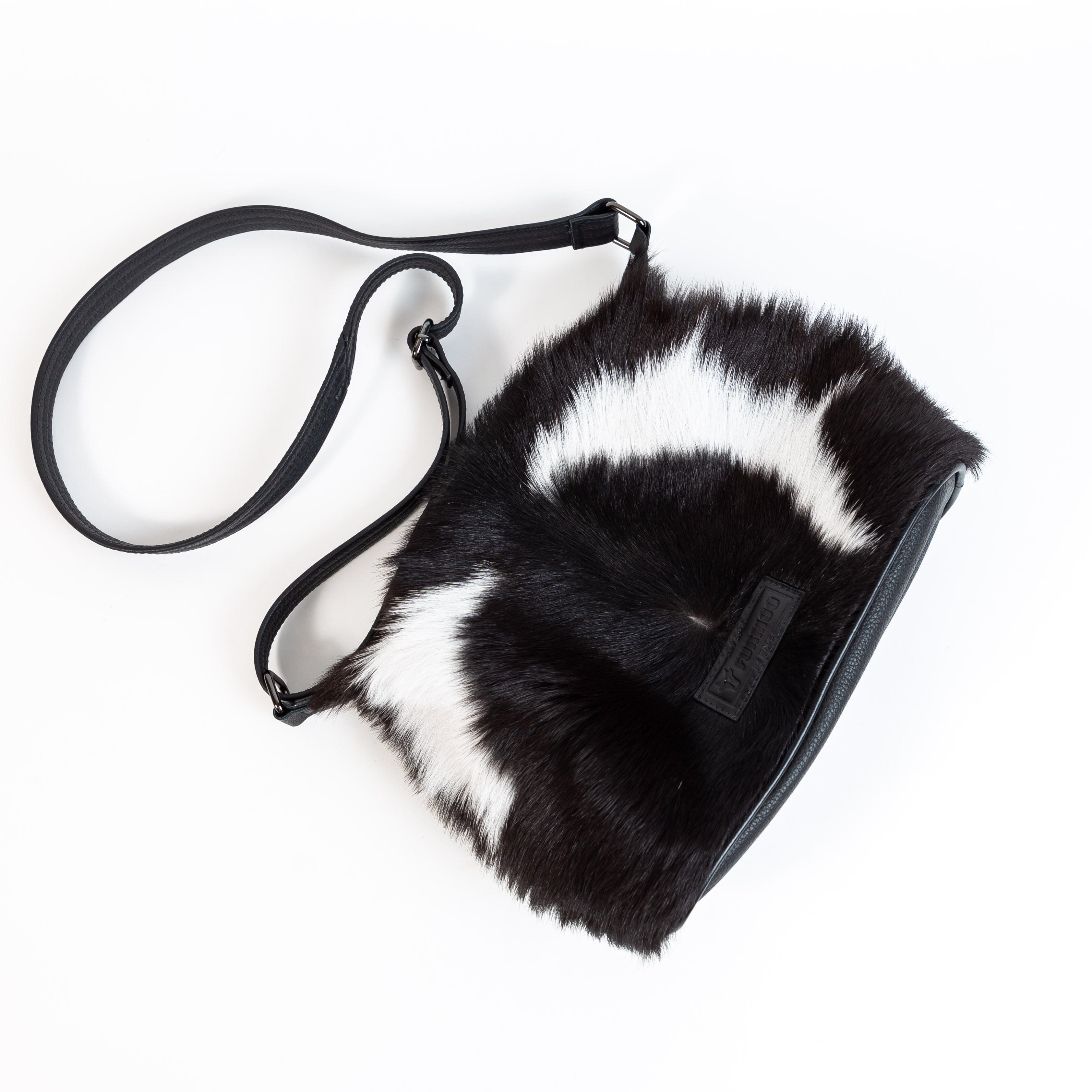 Cowhide Ms Monroe Crossbody Bag
