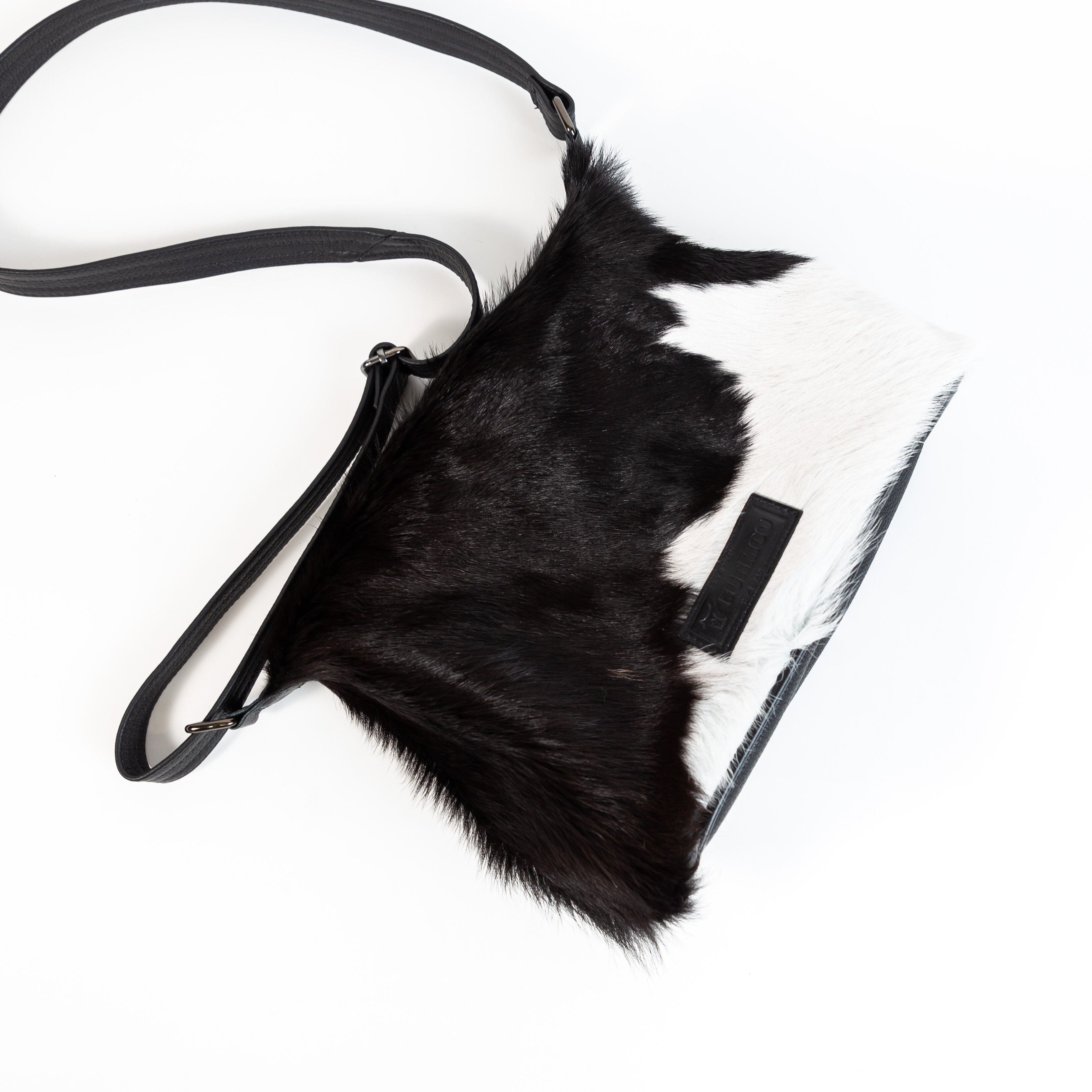 Cowhide Ms Monroe Crossbody Bag