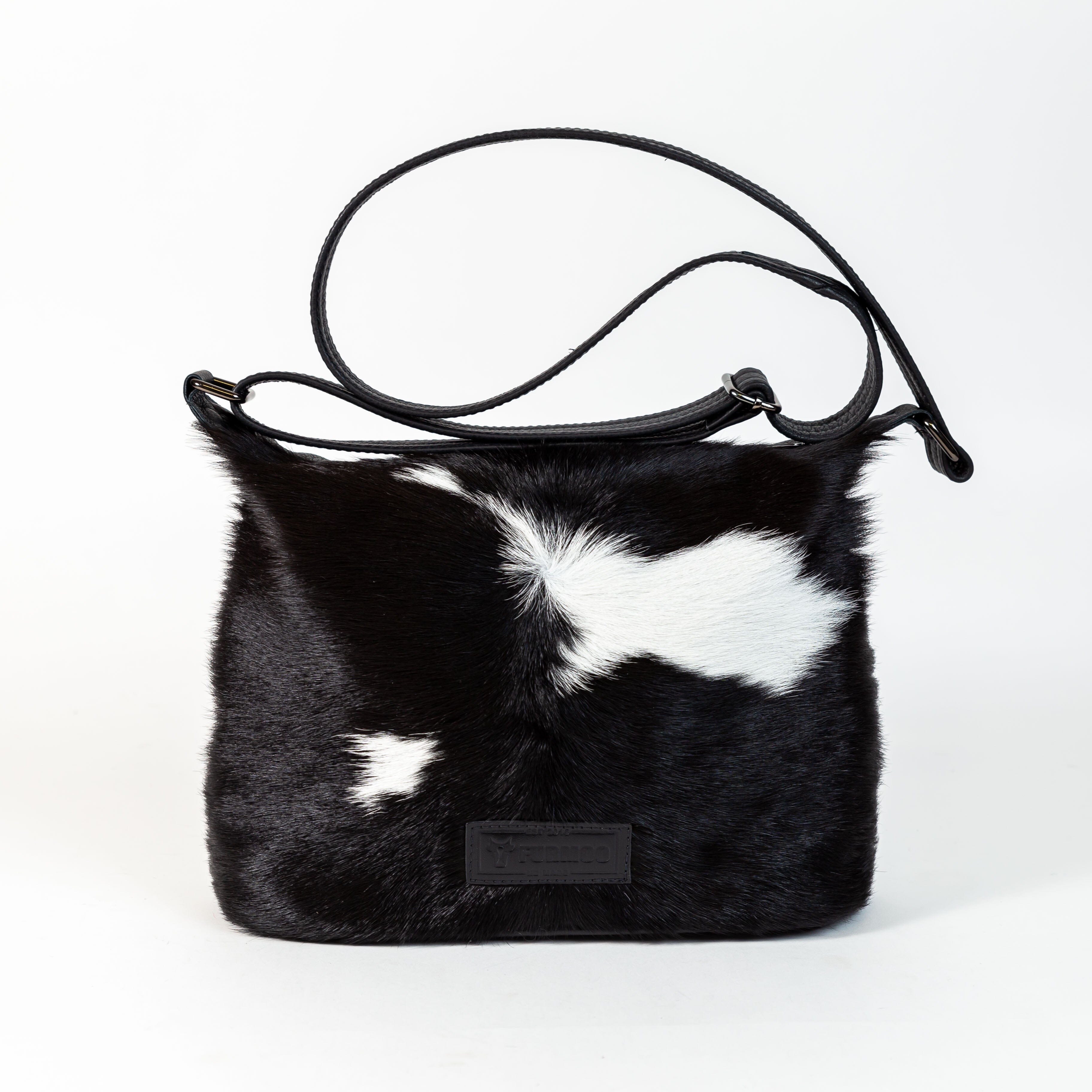 Cowhide Ms Monroe Crossbody Bag