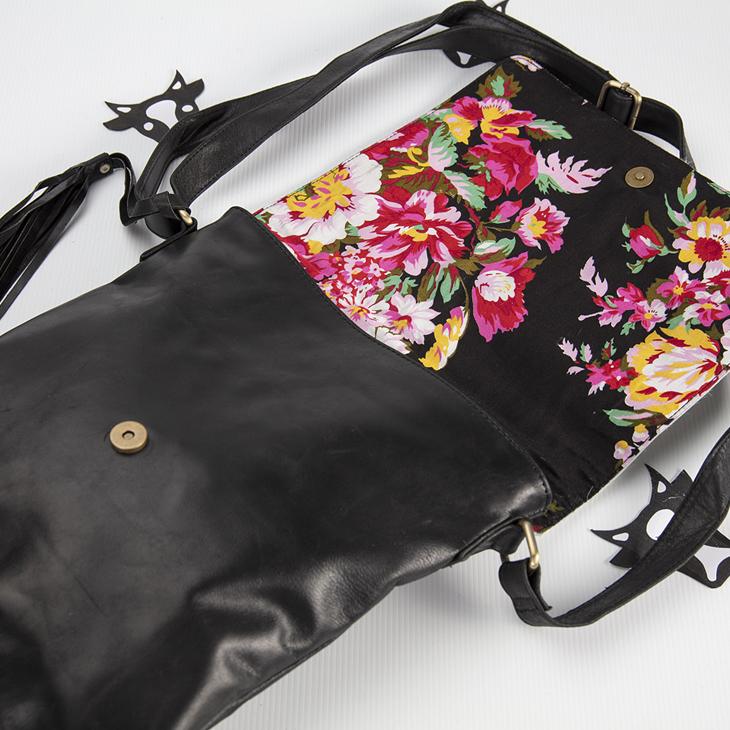 Large Cowhide Messenger