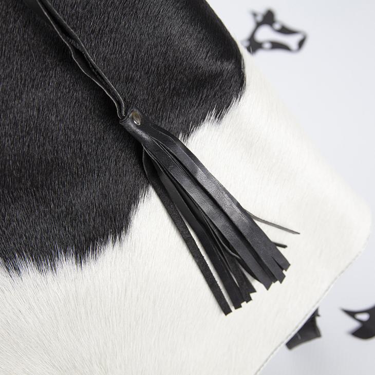 Large Cowhide Messenger