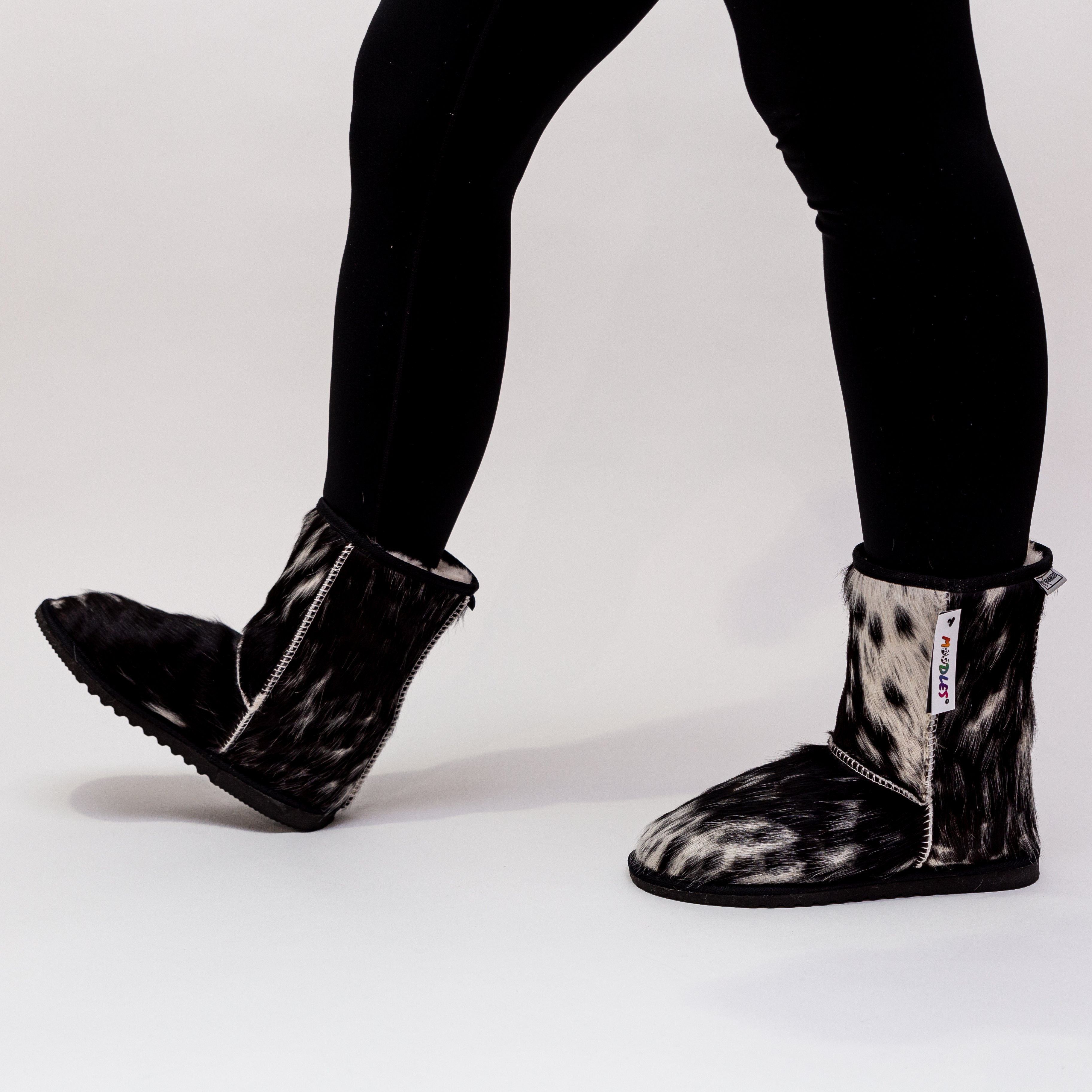 The Best Cowhide Sheepskin Boots