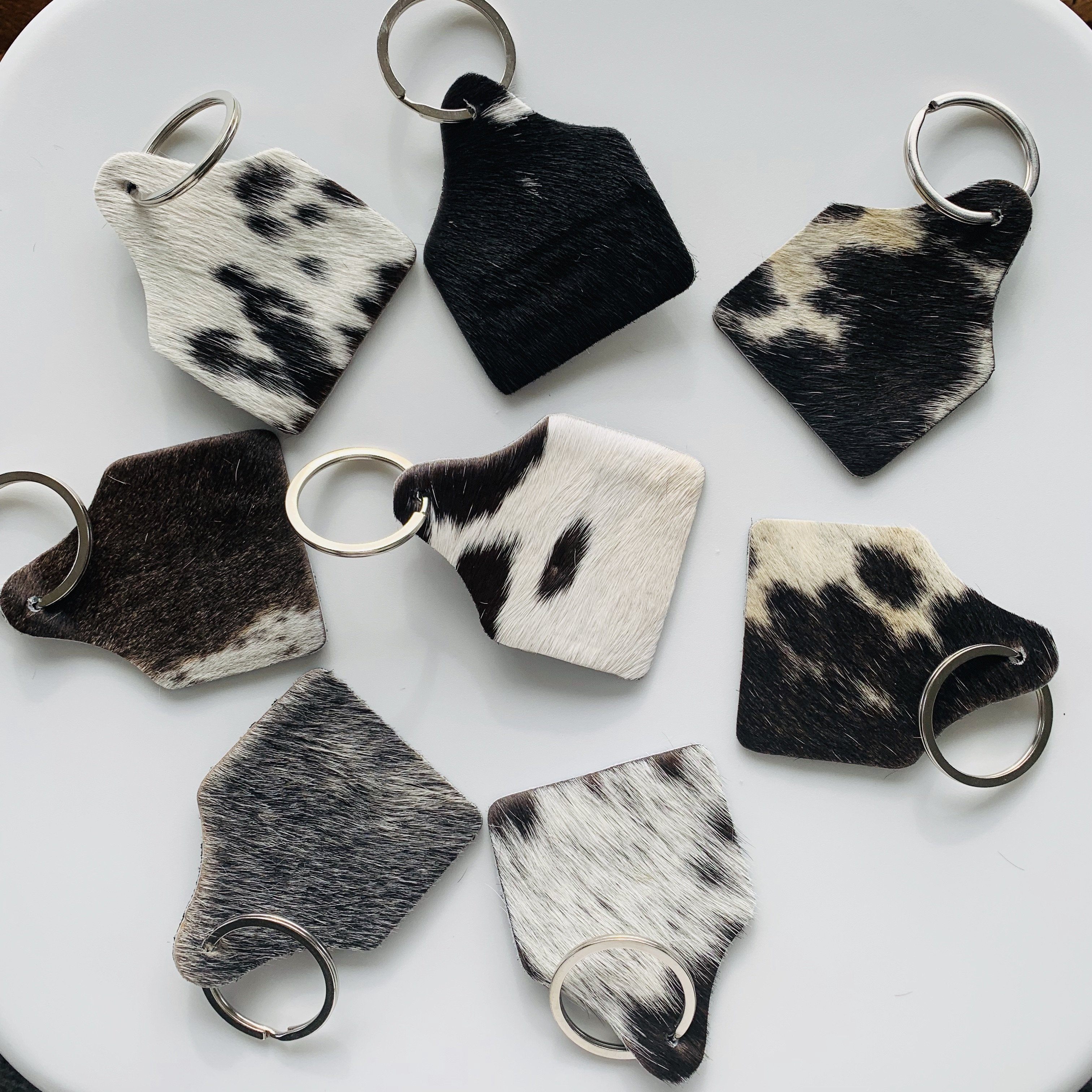 Cattle Tag Keyring