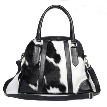 Winter Wonderland Cowhide Tote