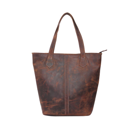 Enchanté Elegance Leather Tote