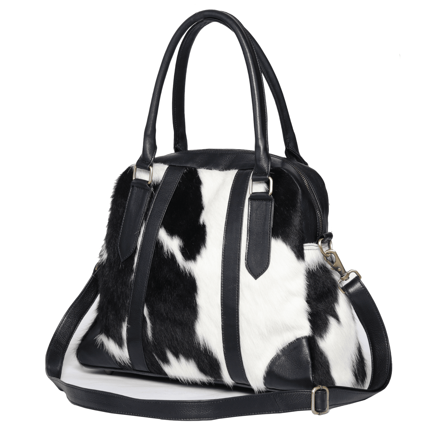 Winter Wonderland Cowhide Tote