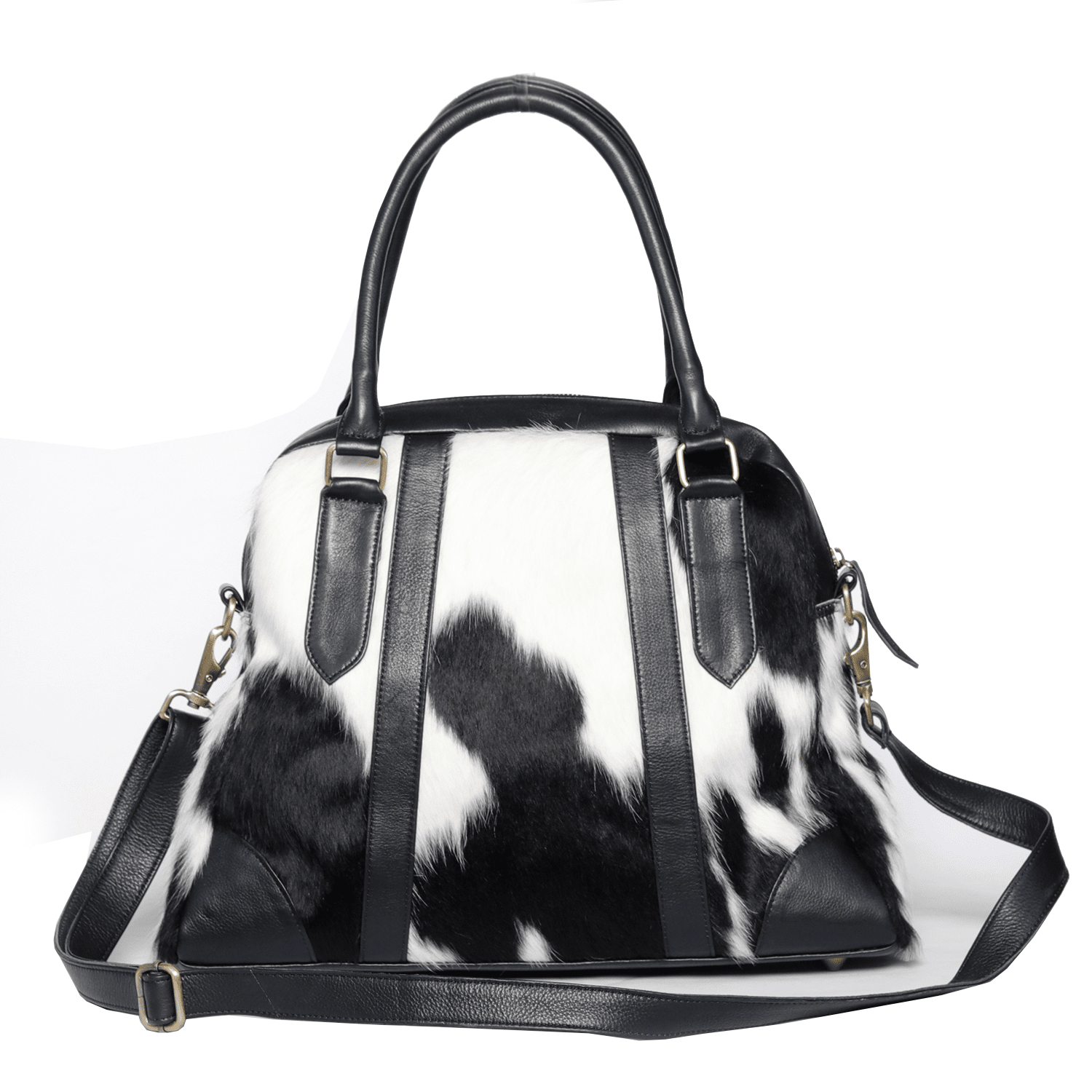 Winter Wonderland Cowhide Tote