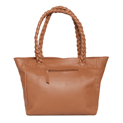 Leather Giddy Goat Tote