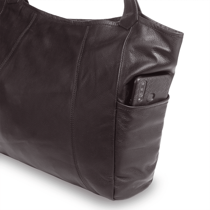 Leather Carrime Tote