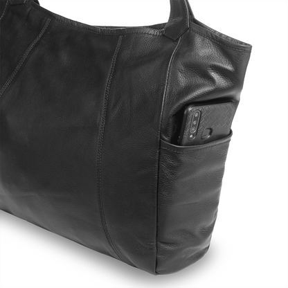 Leather Carrime Tote