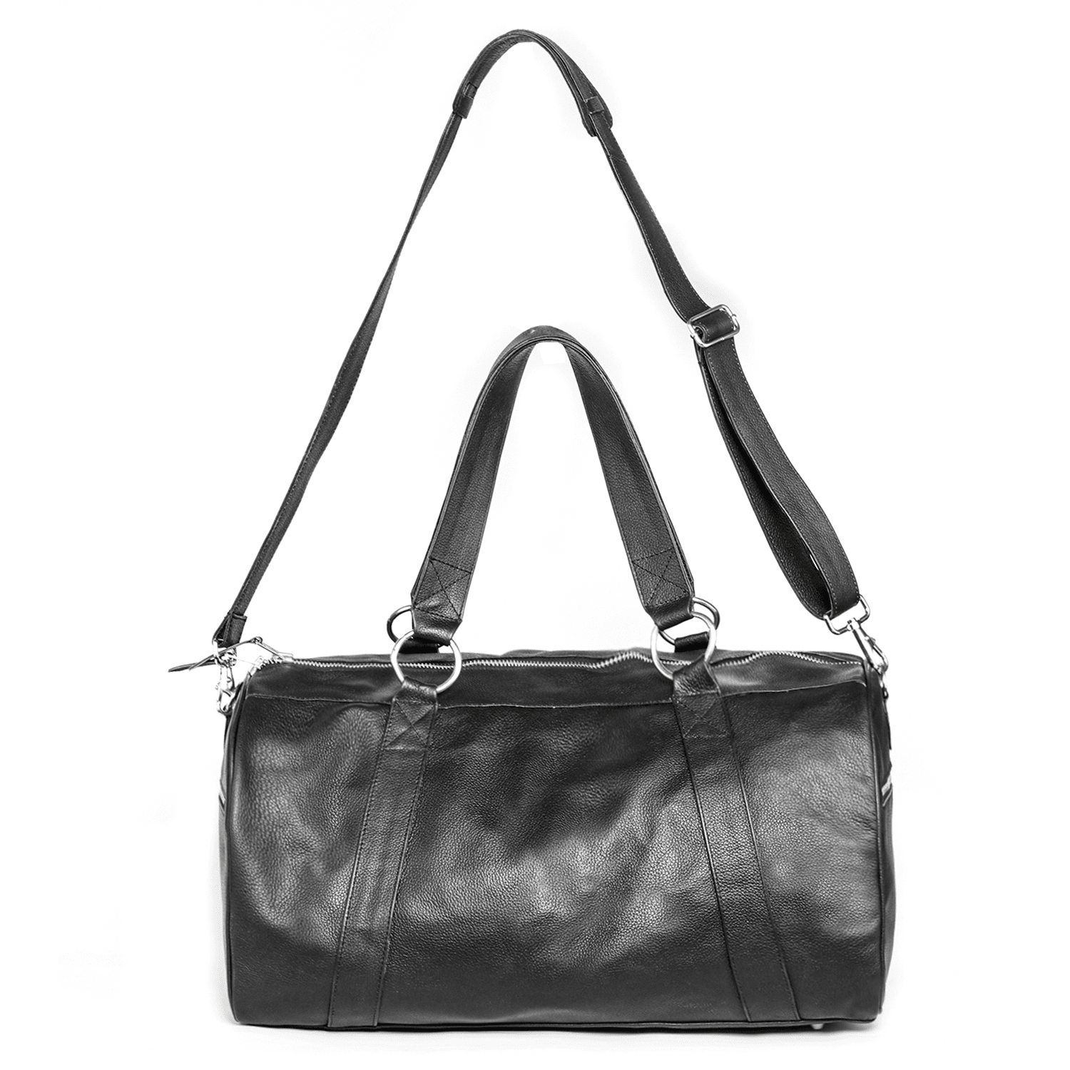 Cowhide &amp; Leather Traveller Bag
