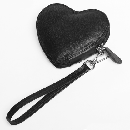 Lovestruck Leather Heart Purse