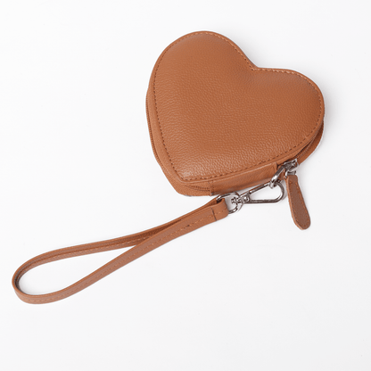 Lovestruck Leather Heart Purse