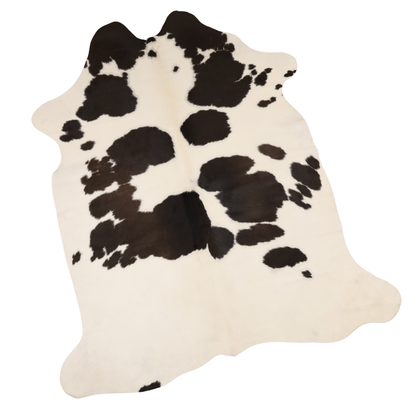 Brown White Premium Cowhide Rug