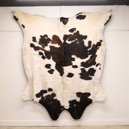 Brown and White Premium Cowhide Rug
