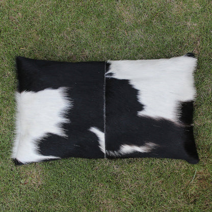 Throw Cowhide Cushion Cover