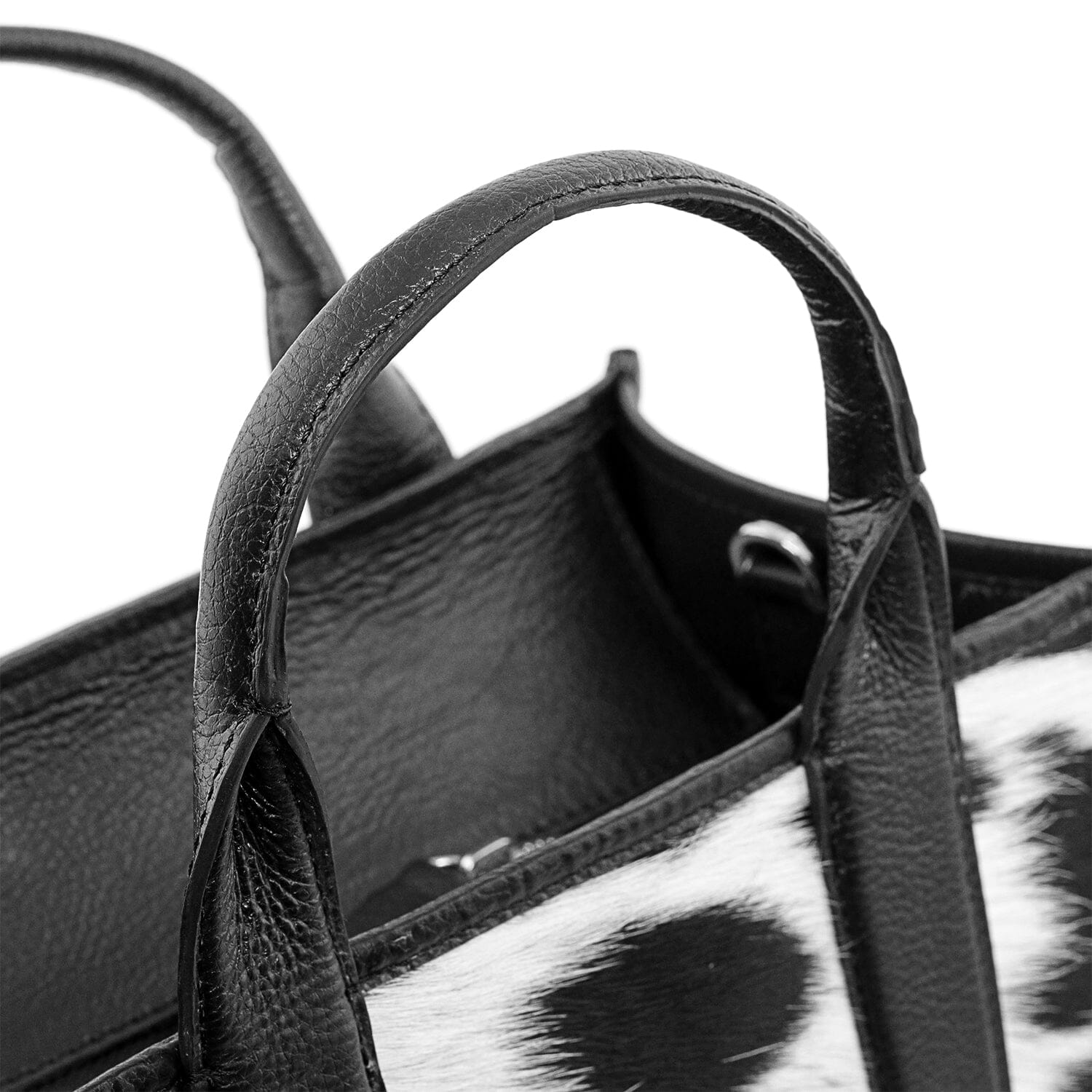 On-Repeat Cowhide Tote Bag