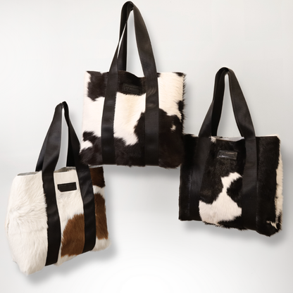 The Cowhide Grab &amp; Go Tote