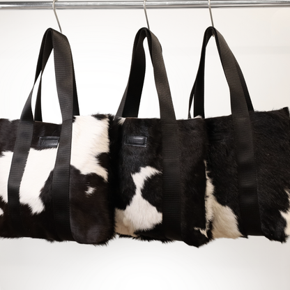 The Cowhide Grab &amp; Go Tote