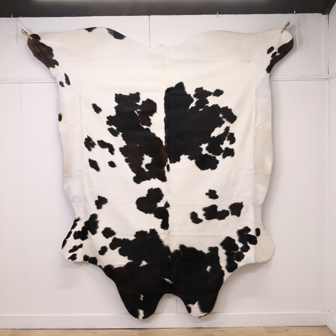 Brown and White Premium Cowhide Rug