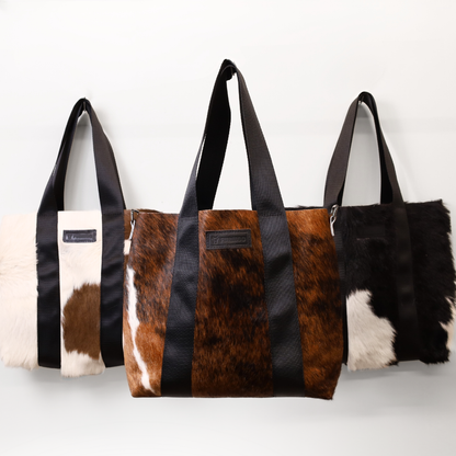 The Cowhide Grab &amp; Go Tote