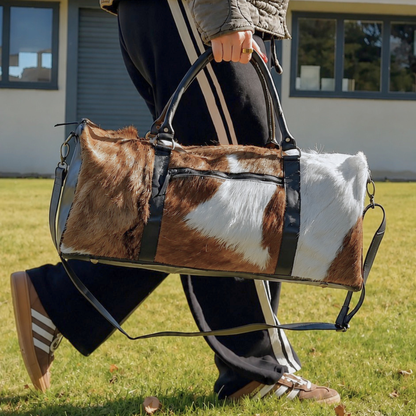 The Roam Cowhide Traveller
