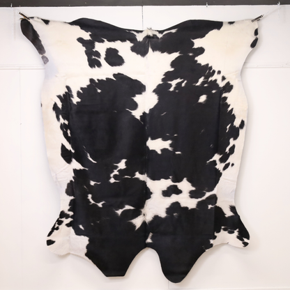 Black and White Premium Cowhide Rug