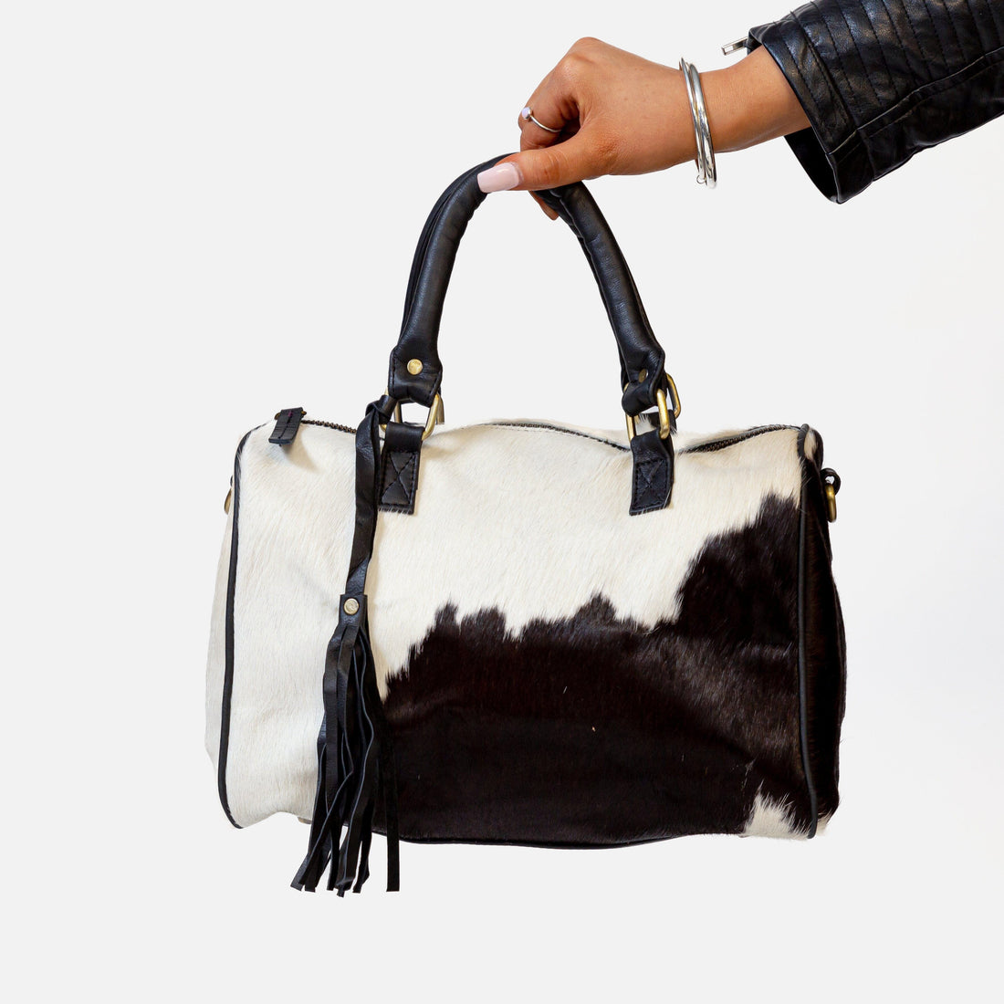 Call me Calli Cowhide Handbag