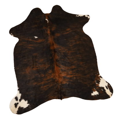Tri Brindle Cowhide Rug