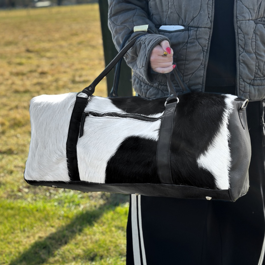 The Roam Cowhide Traveller