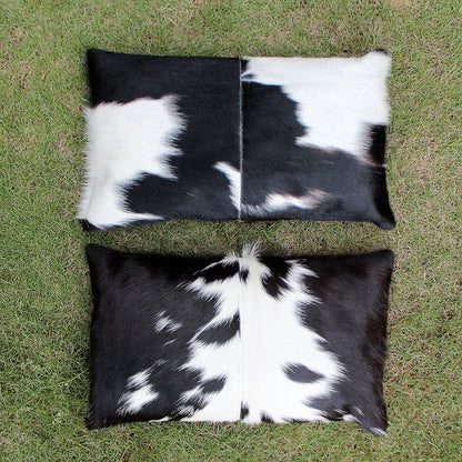 Throw Cowhide Cushion Cover