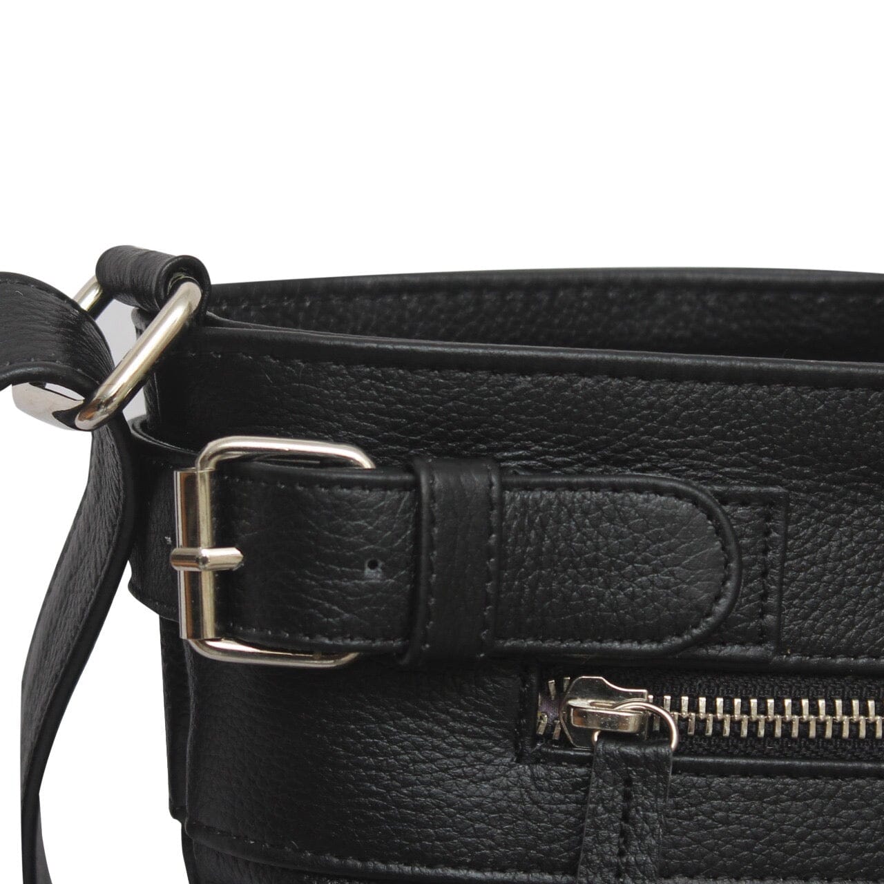 Polly Pockets Leather Bag, Pocketed Perfection