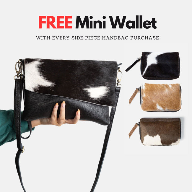 The Super Side Piece Handbag Bundle - FREE Mini Wallet