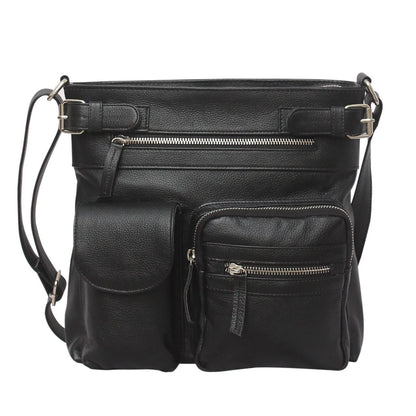 Polly Pockets Leather Bag, Pocketed Perfection