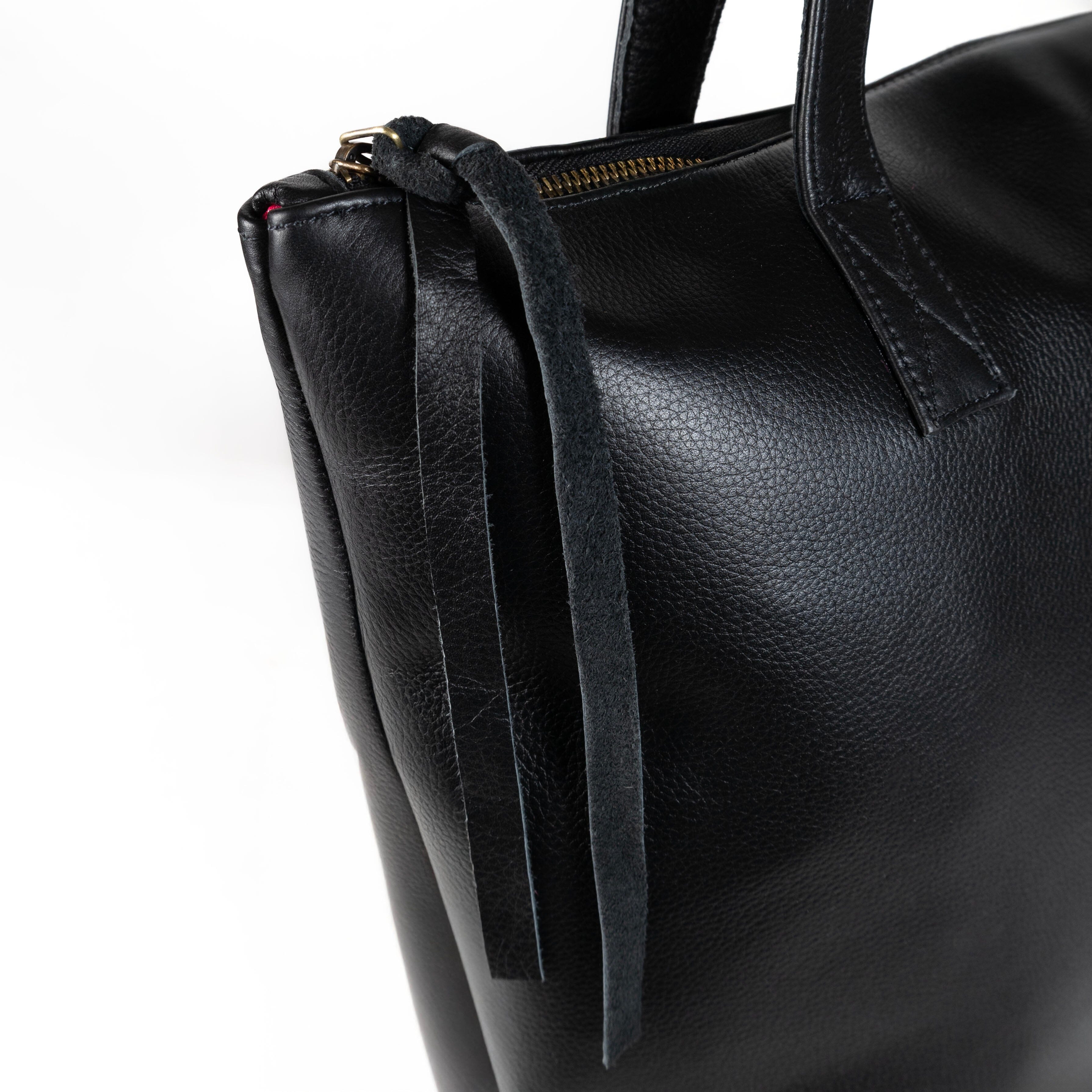 Oversized Leather Tote