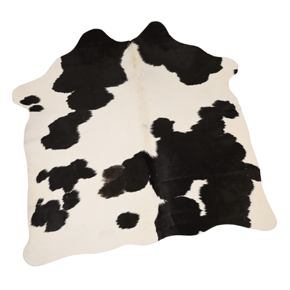Black White Premium Cowhide Rug