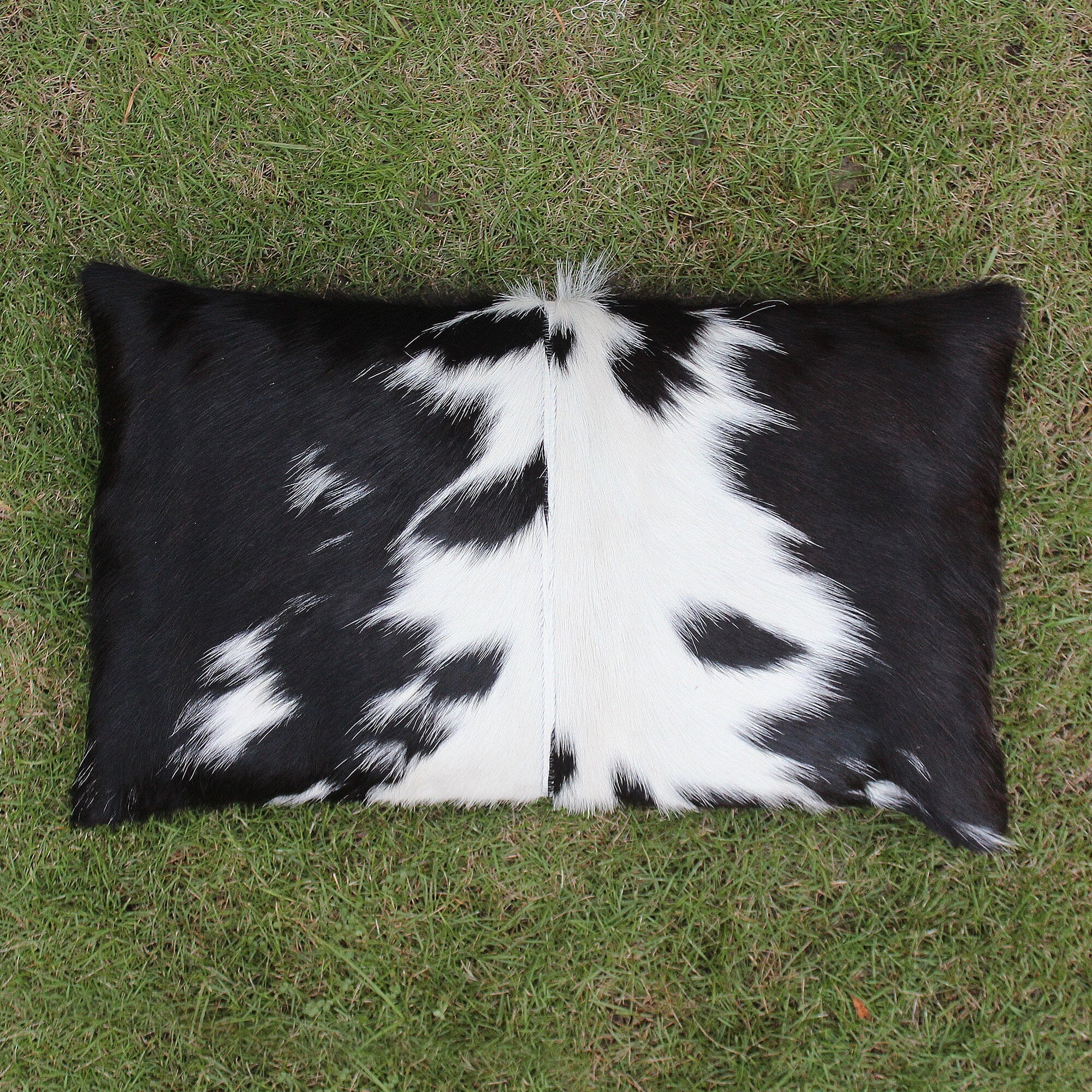 Throw Cowhide Cushion Cover