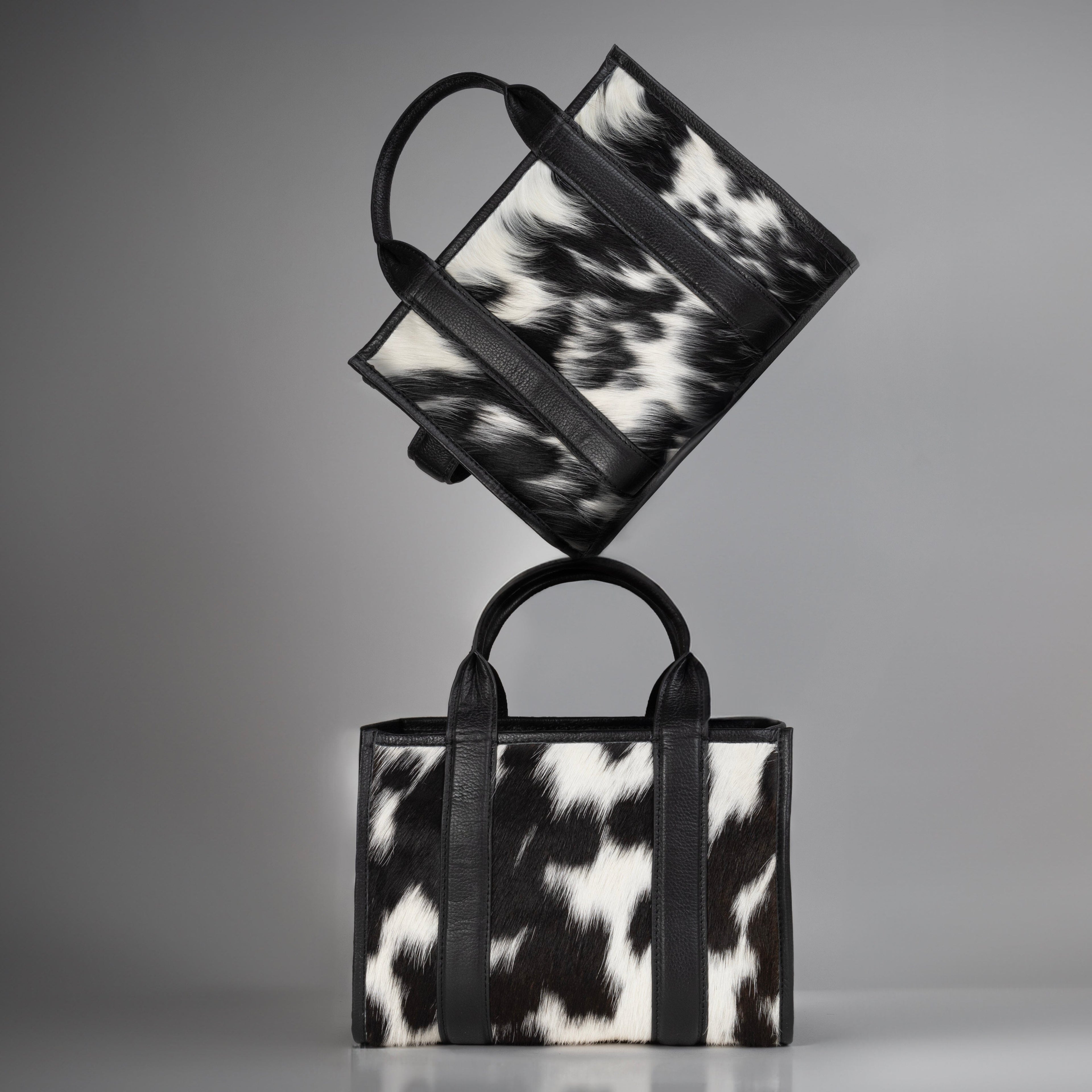 On-Repeat Cowhide Tote Bag