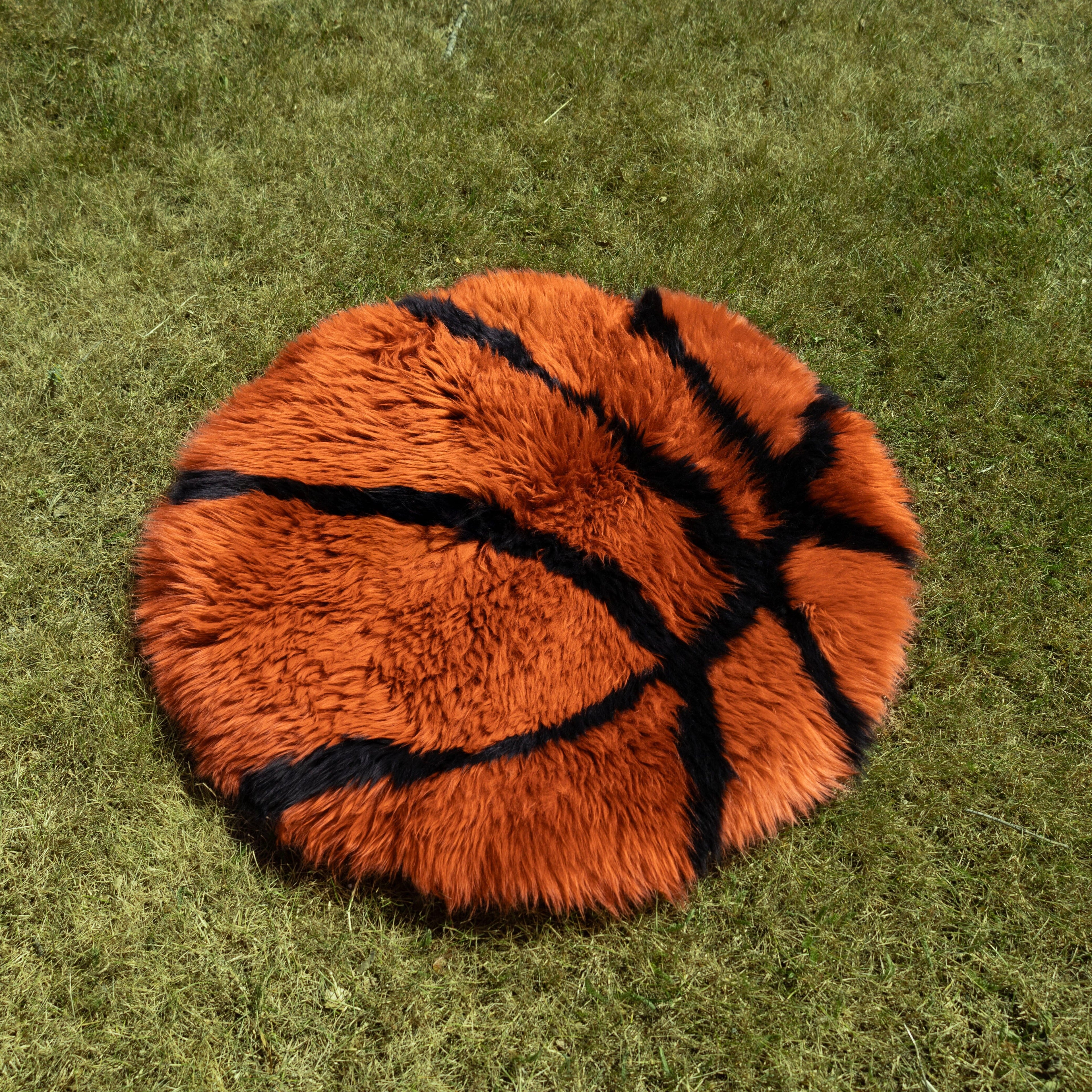 Basketball Sheepskin rug