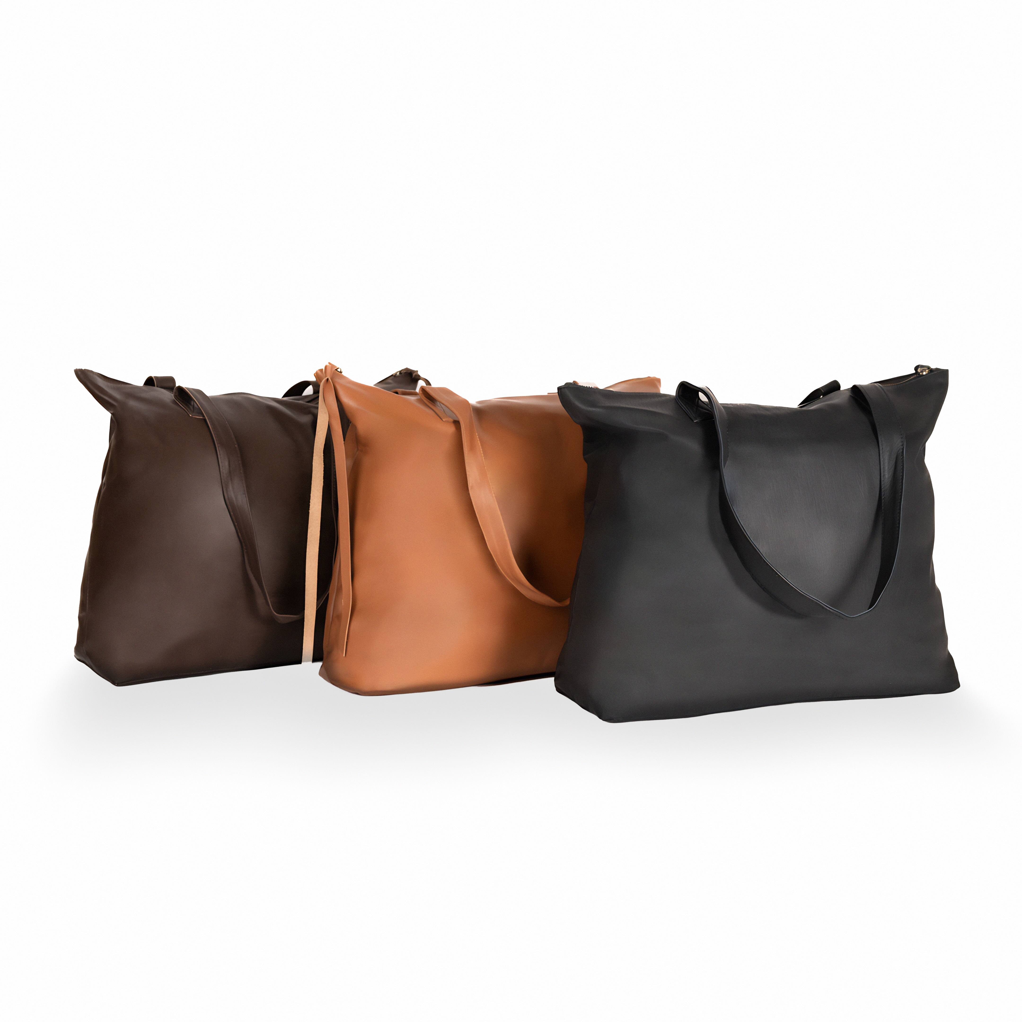 Oversized Leather Tote FURMOO