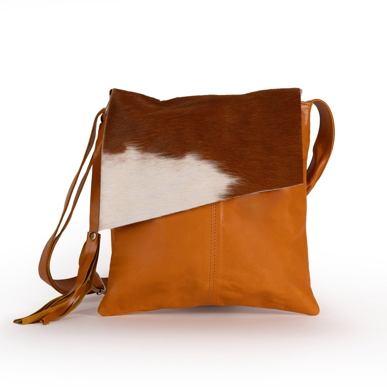 Mini Raw Cut Cowhide Handbag