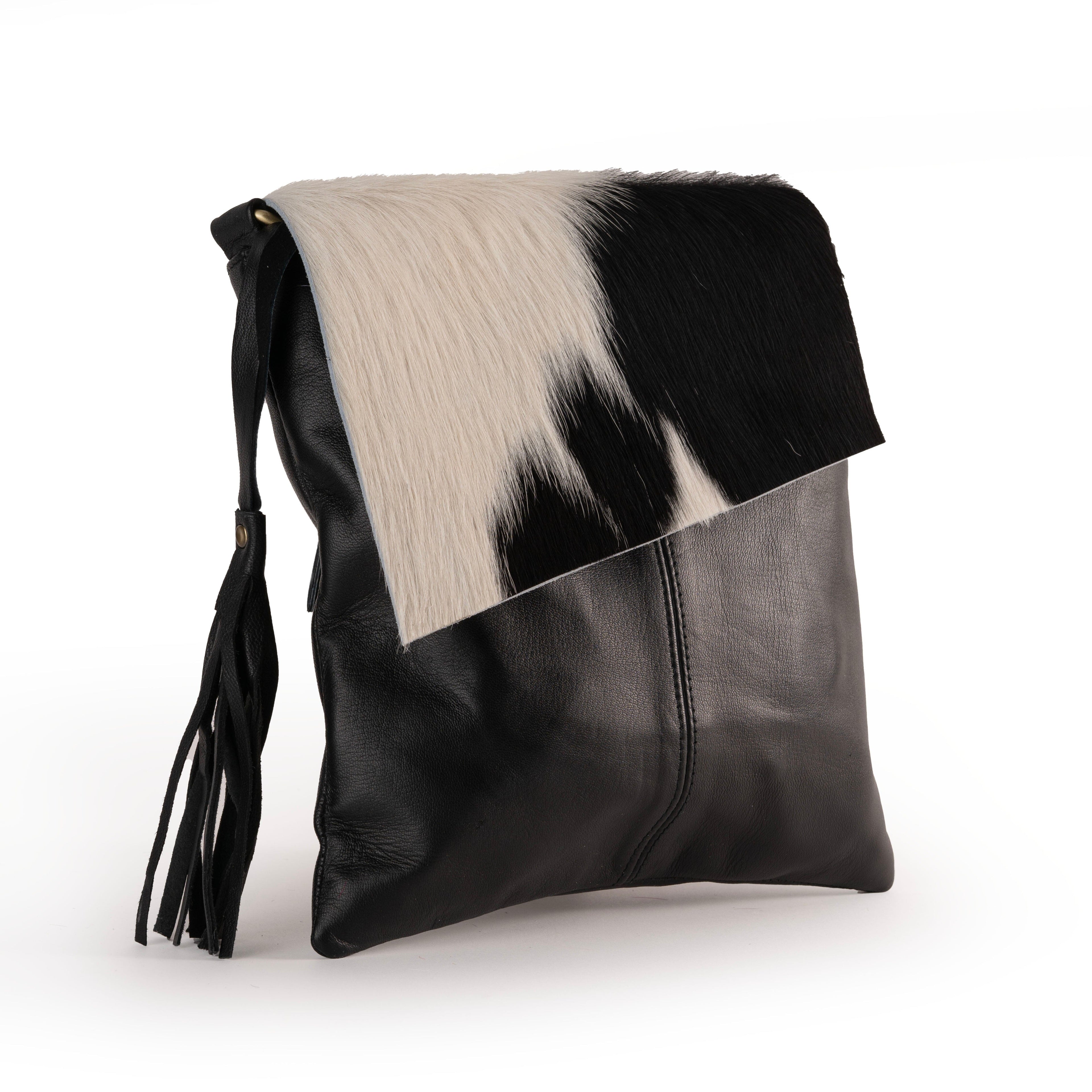 Mini Raw Cut Cowhide Handbag