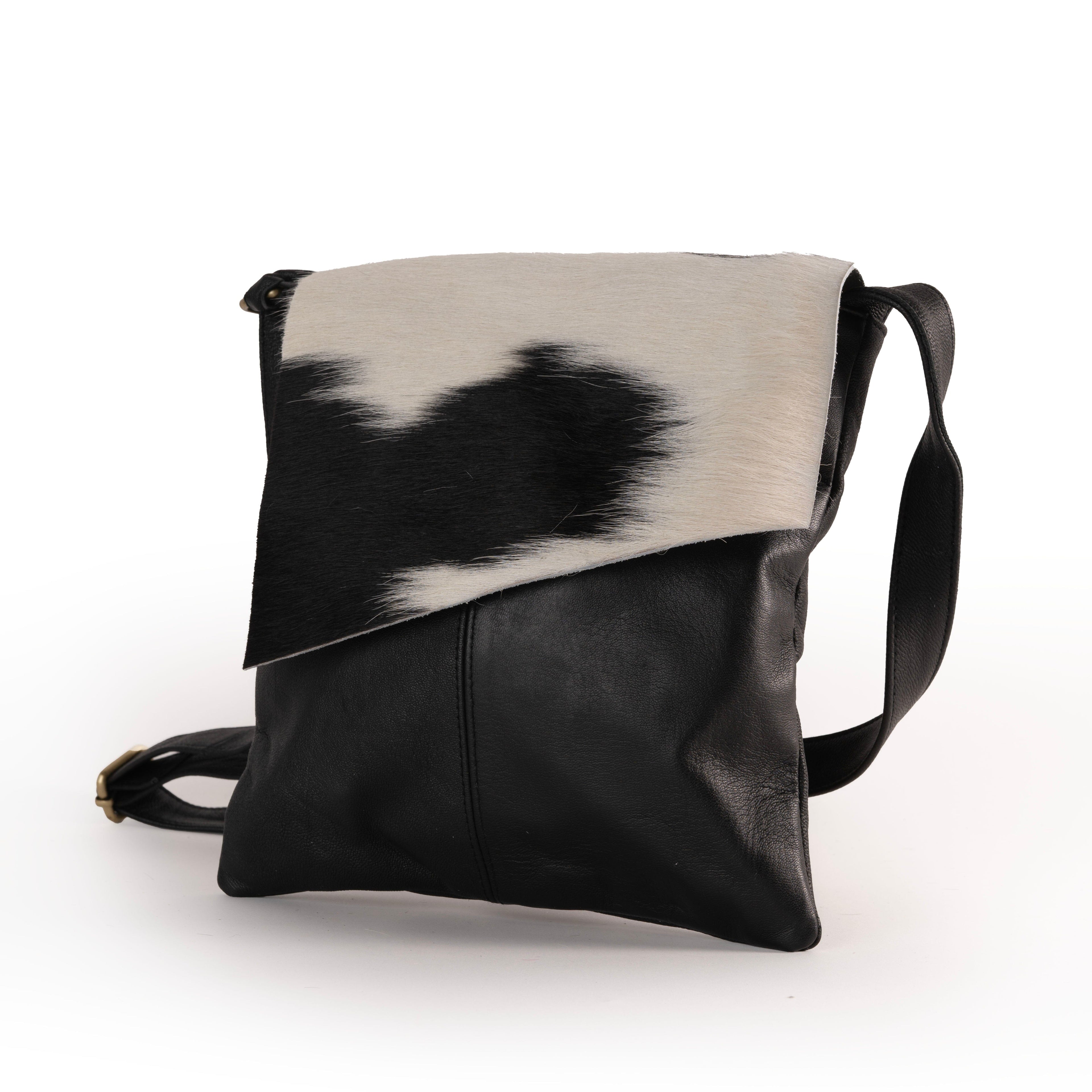 Mini Raw Cut Cowhide Handbag