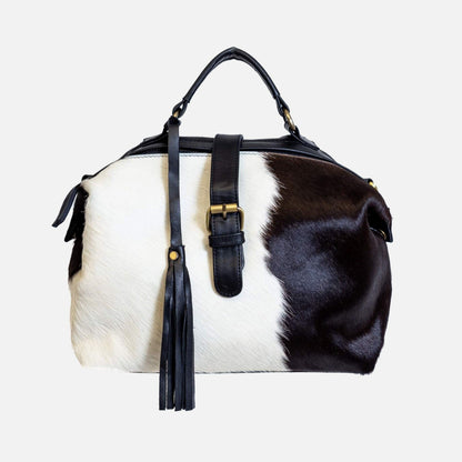 The Keep Her Cowhide Satchel