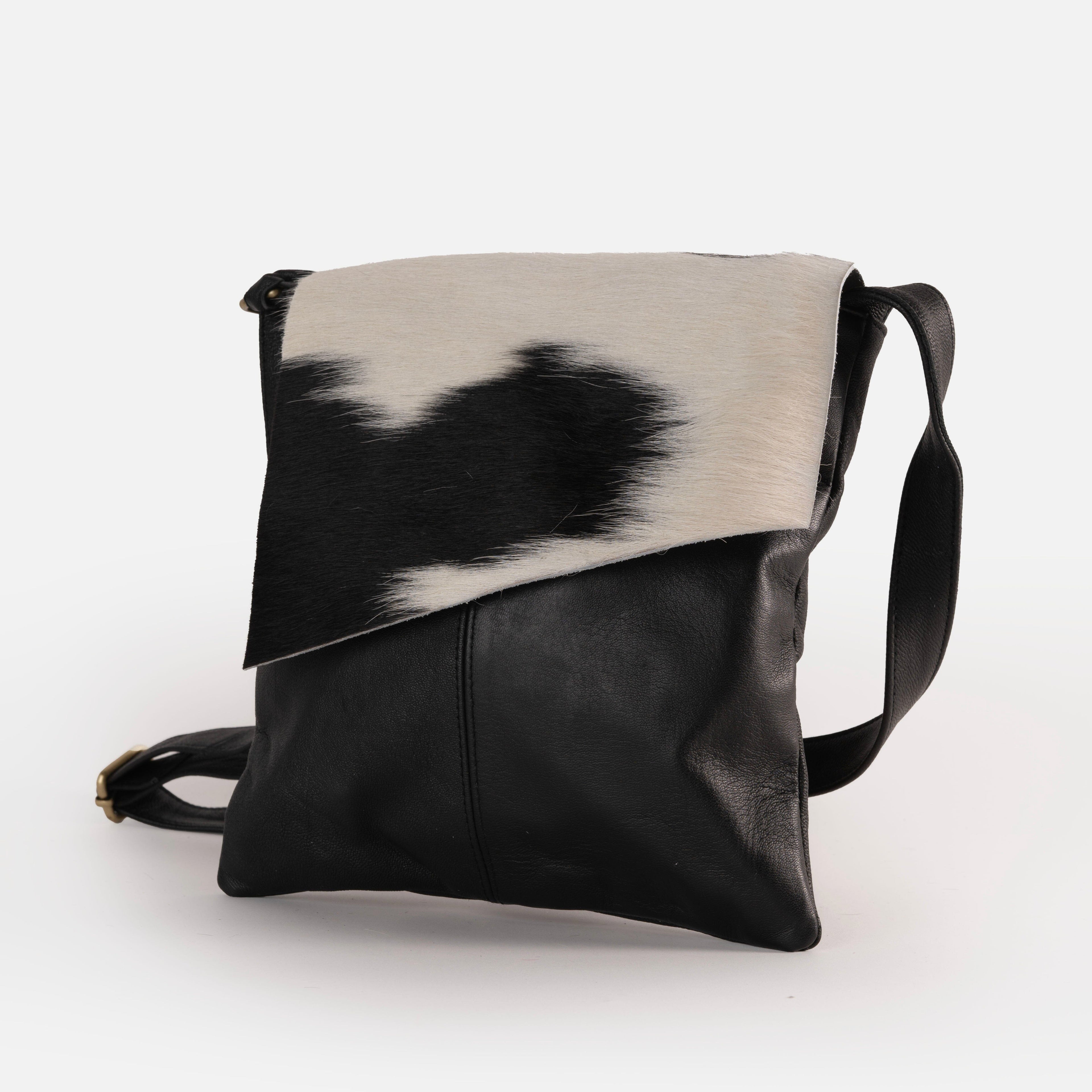 Mini Raw Cut Cowhide Handbag