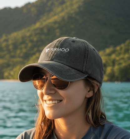 Stone washed cotton FURMOO cap
