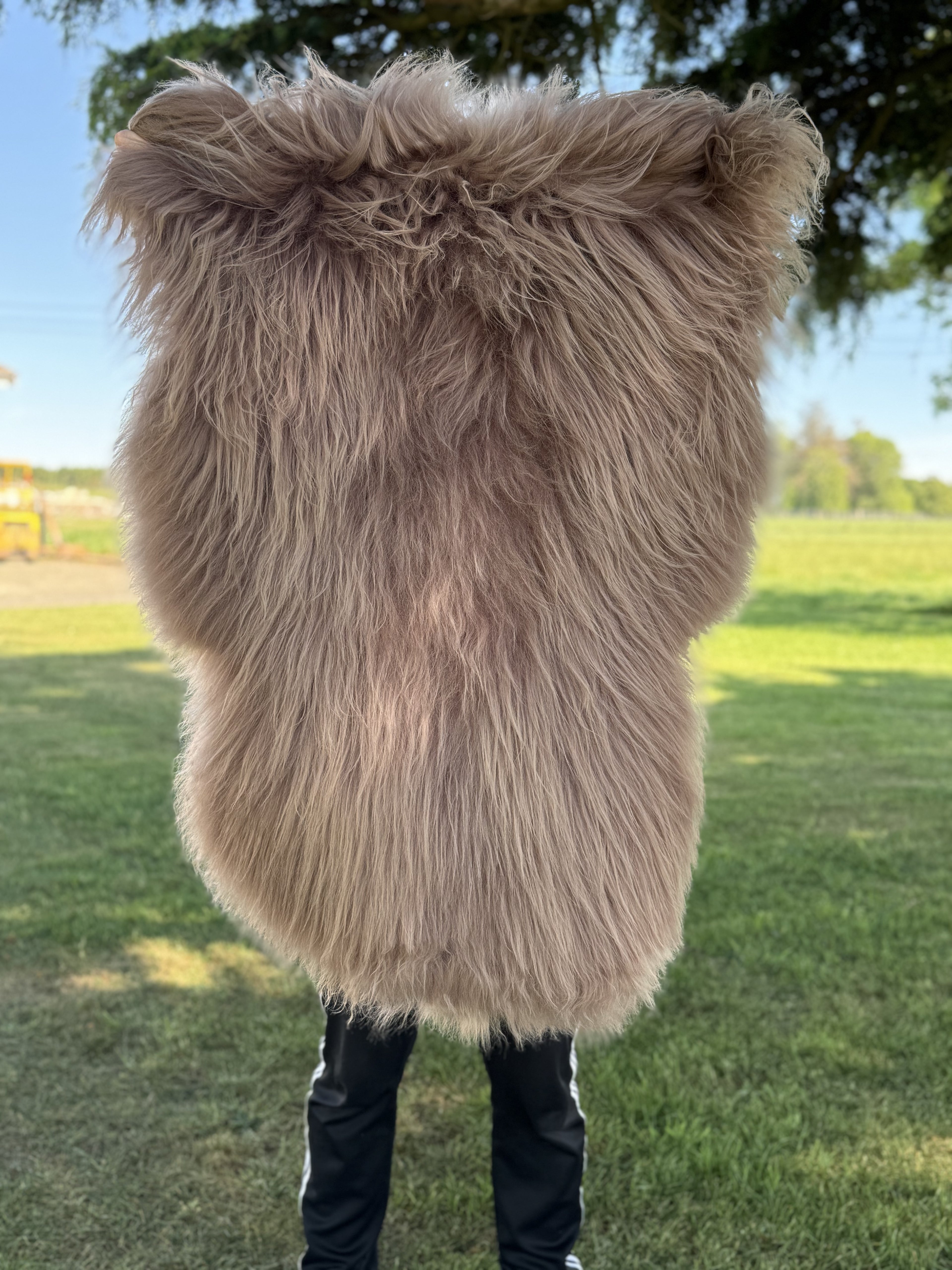 Large Arctic Fleece Sheepskin