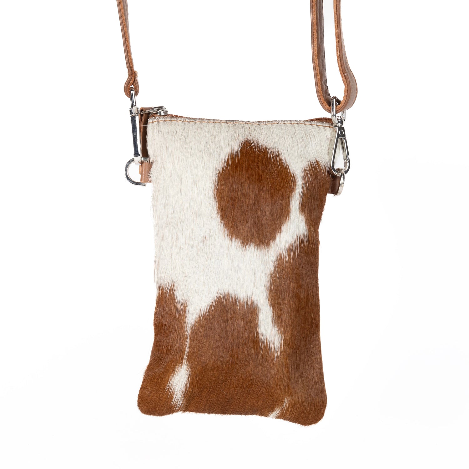 Fur Get Me Not Cowhide Phone Pouch