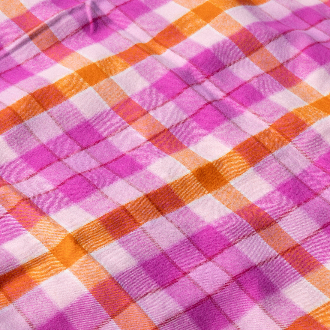 Blush N Blaze Tartan Lambswool Blanket